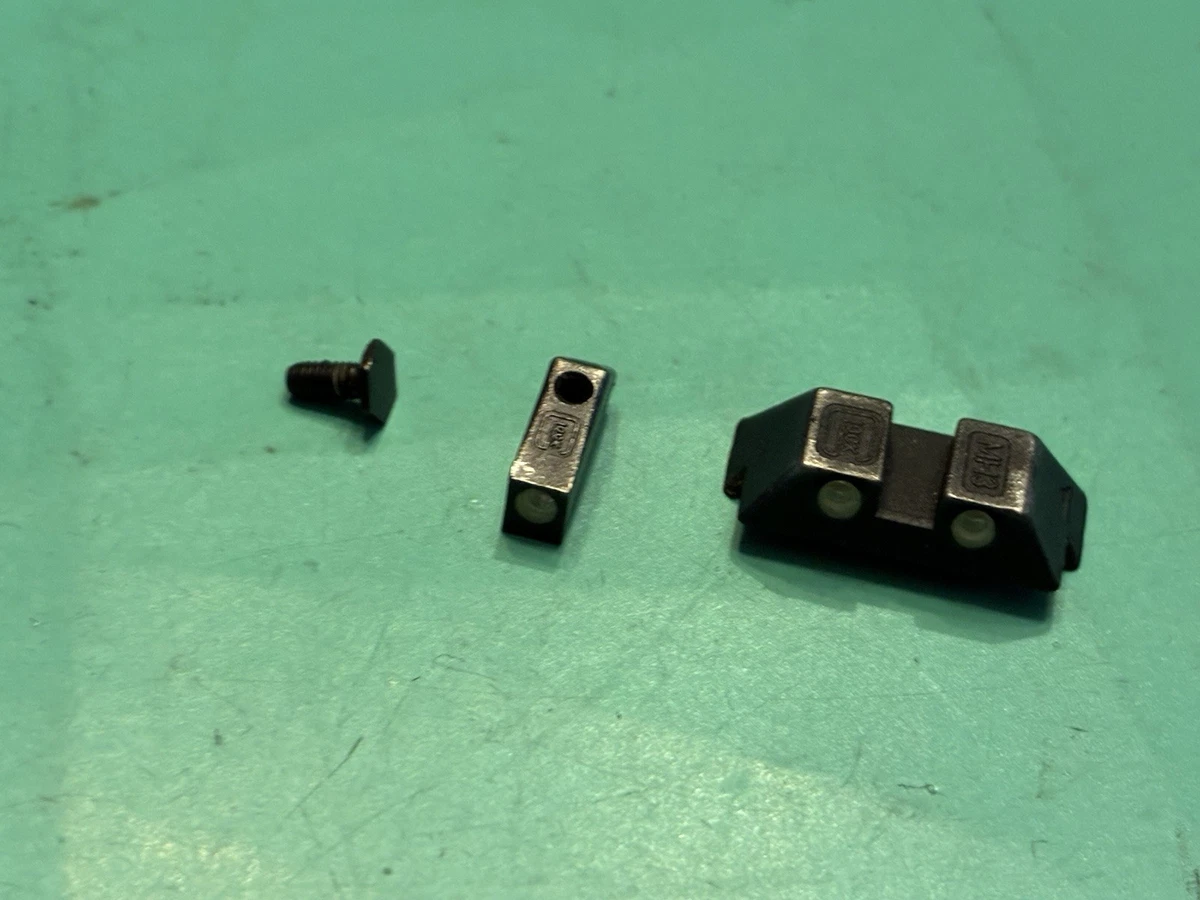 Glock Factory OEM Fixed Rear Sight - 6.9mm Steel For Models 20,21,29,30,31,32,36,40,41 - SP04204