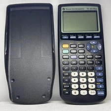 Texas Instruments TI-83 Plus (TI-83+) Graphing Calculator + Cover