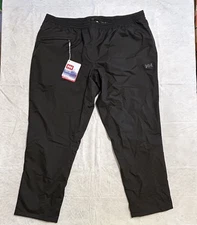 NWL Helly-Hansen Women's Aden Waterproof Breathable Rain Pant 4XL Black