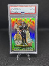 2023 Donruss Bijan Robinson Downtown RC PSA 8 Rookie SSP Case Hit Falcons 🔥🌆