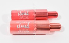 2 Revlon Kiss Cloud Blotted Lip Color 004 PINK MARSHMALLOW 007 FLUFFY CORAL