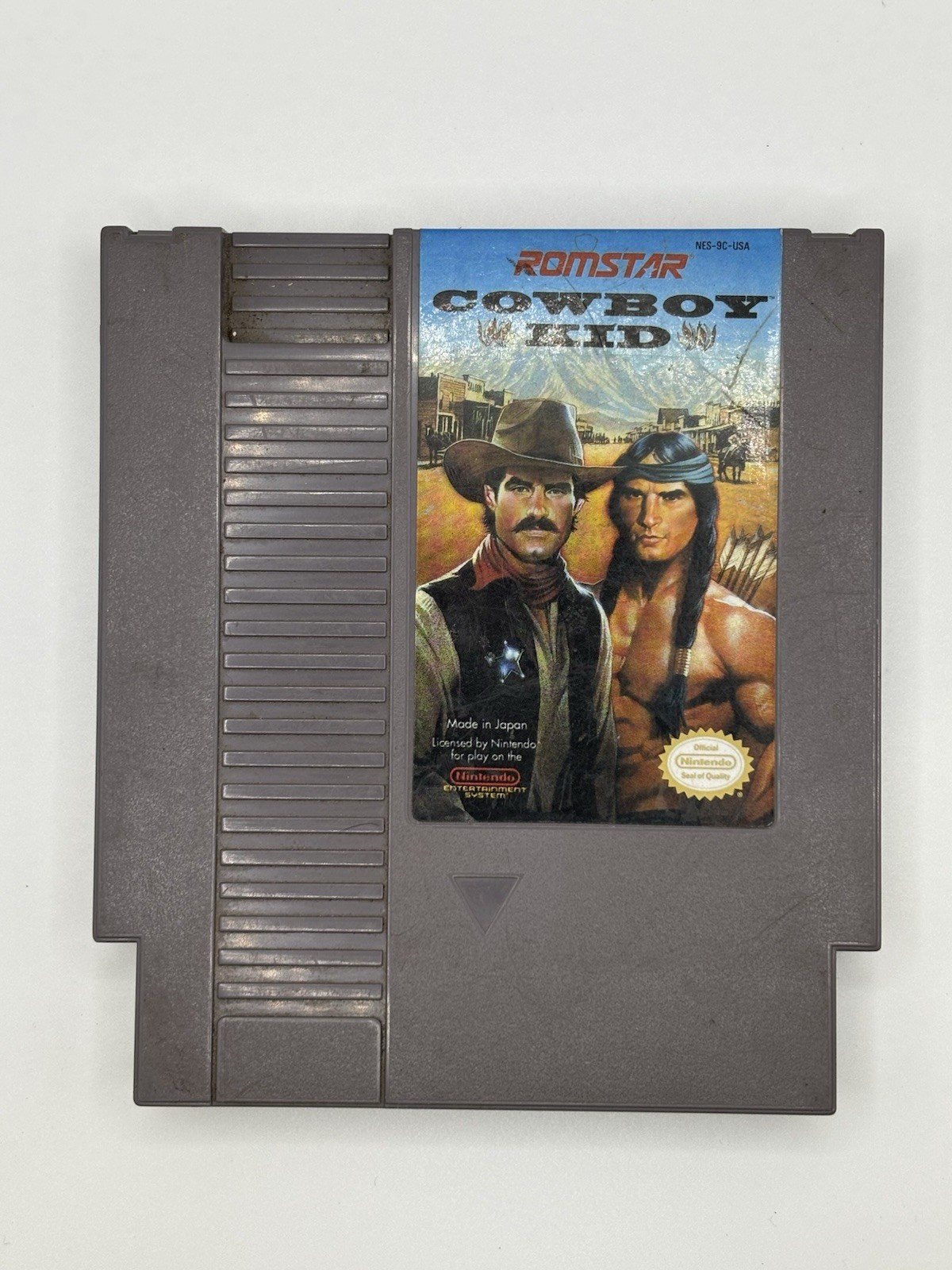 Romstar Cowboy Kid for Nintendo NES Game Cartridge NTSC-U/C (US/Canada)