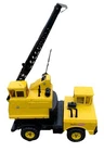 Vintage 1970s TONKA Mighty Crane Steel Truck Missing Clam Bucket.