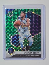 Stephen Curry 2020-21 Panini Mosaic Green Mosaic #175 Warriors 🟢
