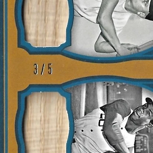 Roger Maris Frank Robinson 2016 Panini Prime Cuts relíquias de recordações duplas 3/5 💲 - Imagem 2 de 3