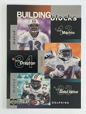 1997 Collector's Choice #367 Dan Marino Karim Abdul-Jabbar Zach Thomas