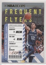 2020-21 Panini NBA Hoops Frequent Flyers Winter Ja Morant #7 0ce9