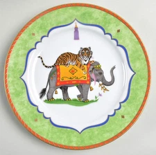 Lynn Chase Tiger Raj Salad Dessert Plate 1660012