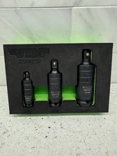 VIM Tools 3pc Pinless Dual Swivel / Universal Impact Adapter Set w/Tray #DSPA200