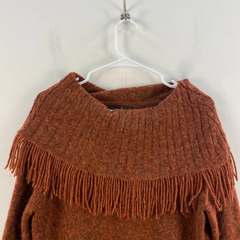 Suéter Pullover Fenn Wright Manson Mujer Mediano Naranja Top Manga Larga 9508 Foto 4 de 4