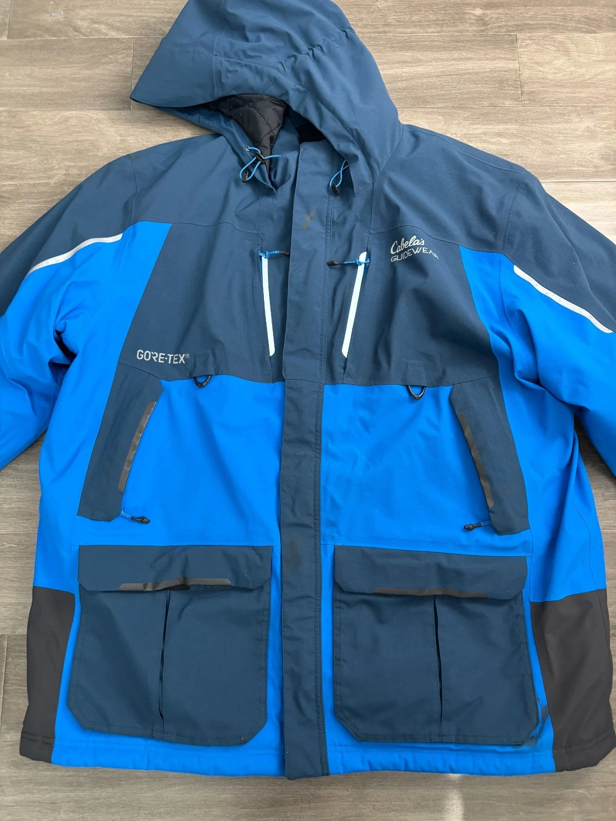 Cabela’s Gore-Tex Parka Jacket Men’s 2XL Guidewear Ice Angler Heavy Duty - product detail image 1