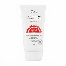 EKEL Whitening UV Sun Block Cream SPF50 PA  70ml Korean Sunscreen New
