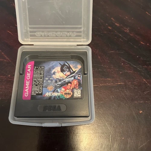 Batman Forever- Game Gear  Video Game With case