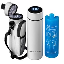 4ALLFAMILY Nomad Medium Pro Insulin Cooler Travel Case Pro, White