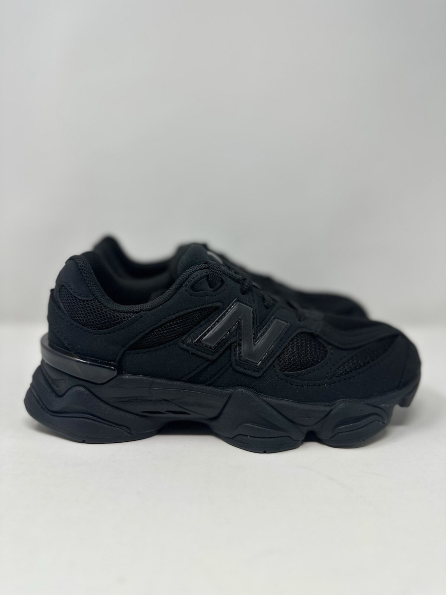 SZ 13C New Balance 9060 Triple BLACK/BLACK PS Pre School Kids New