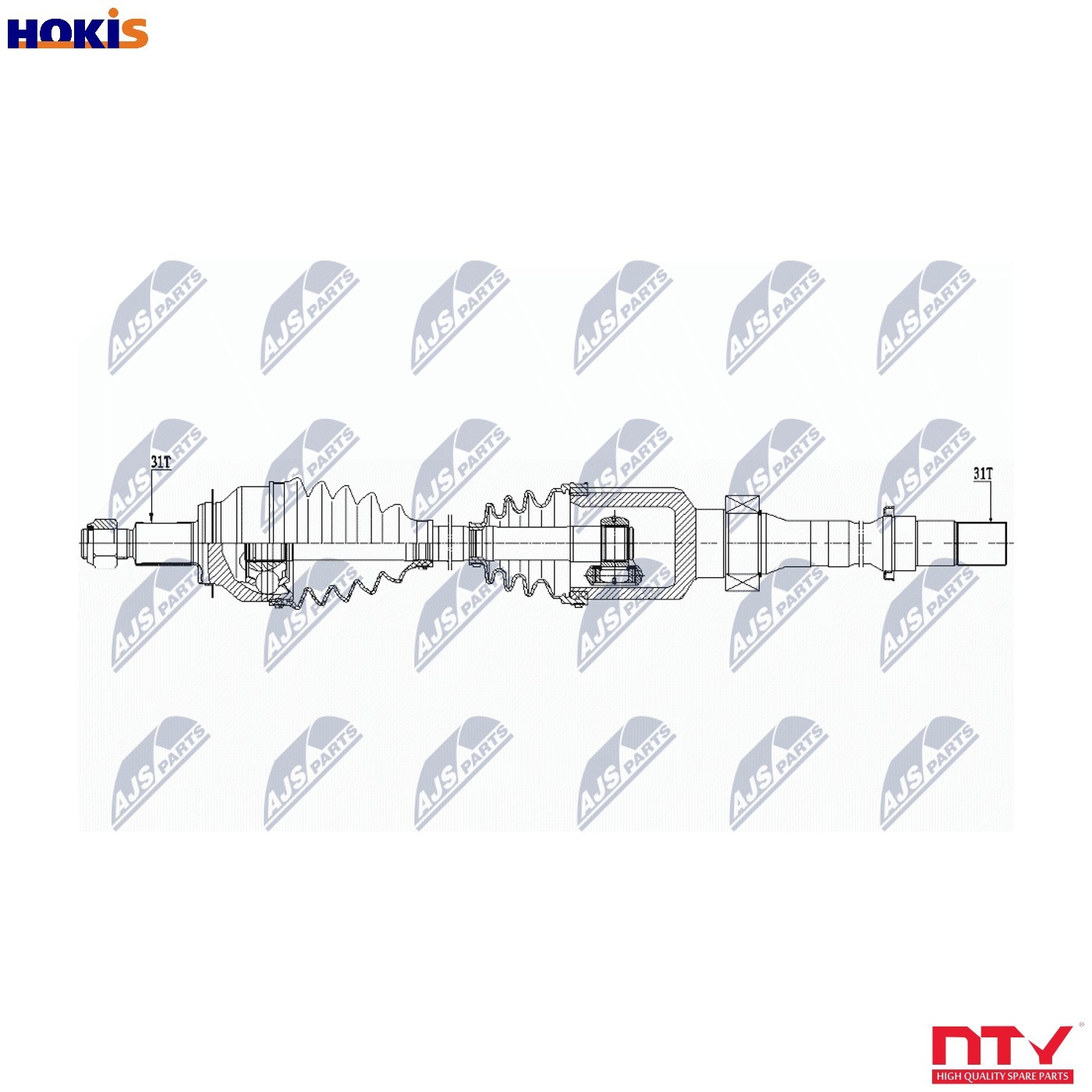Driveshaft For Mazda 6 2.0 Atm 12-, Cx-5 2.0 Atm 12- /Right/ - Image 9