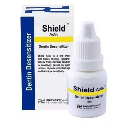 Denpro Shield Activ Dentin Tooth Desensitizer 5ml For Dental Use (Free Shipping)