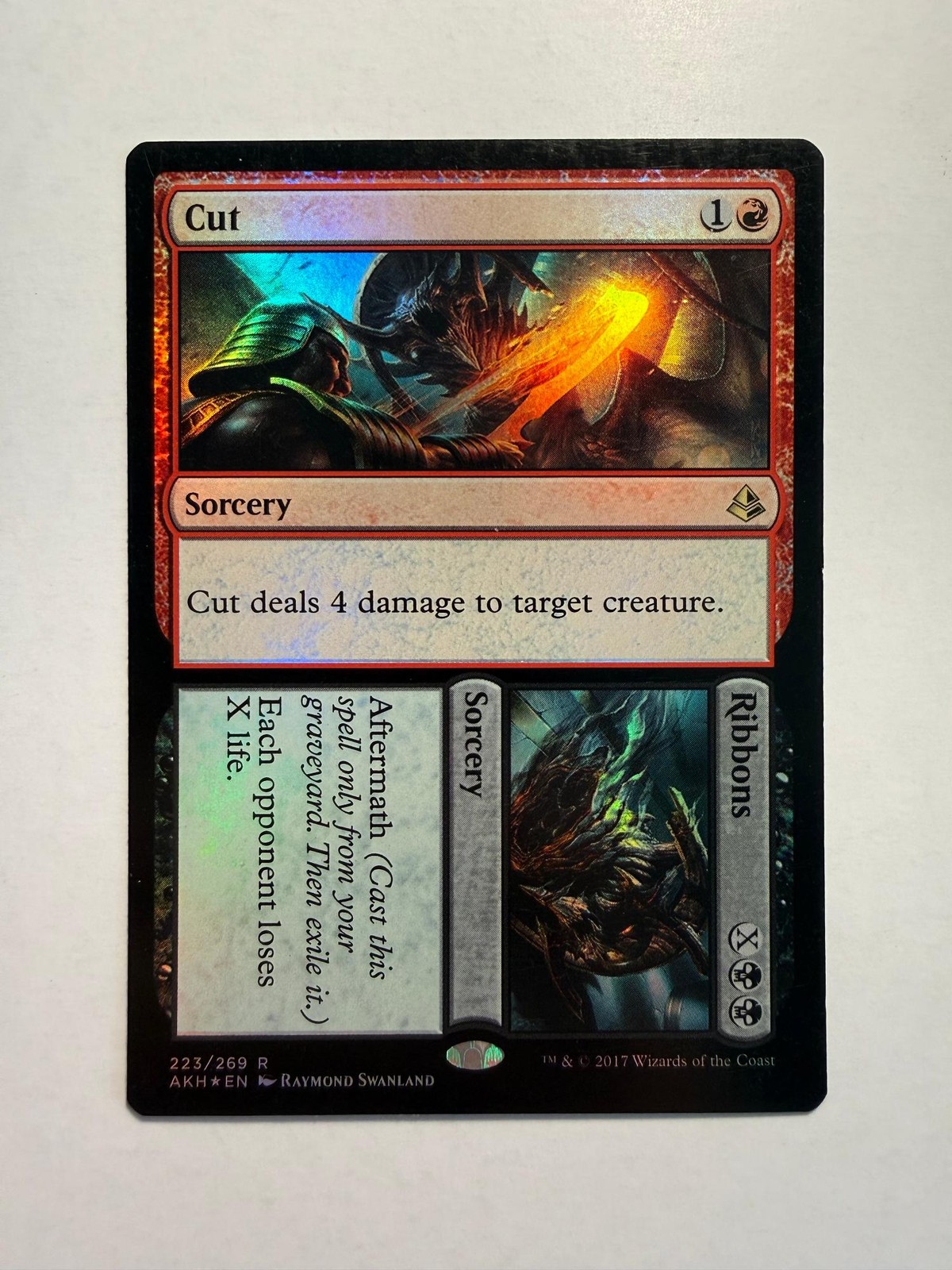 Cut // Ribbons 223 MTG Amonkhet Foil