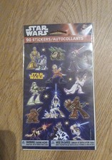 Star Wars Stickers, 90 Total, Luke Leia Chewie Darth Vader Han Solo, New