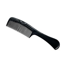 Vintage Goody Unbreakable Super Comb Black Made in USA Wide Tooth 8
