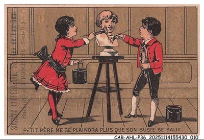 CAR-AHLP36-1942-CHROMOS - LITTLE FATHER WILL COMPLAIN ONLY HIS BUST SE S