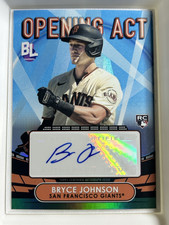 BRYCE JOHNSON - 2023 Topps Opening Act OAA-BJ - Giants