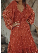 Spell & The Gypsy BNWT Joni Campfire Gown (Maxi) Size M