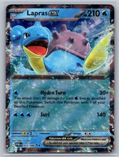 2026 Pokemon Lapras ex 022/088 Double Rare Perfect Order Holo NM