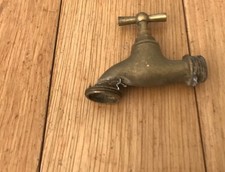 Antique Small Brass Tap Garden Sink Stables Basin Tank Vintage (Black D 12)