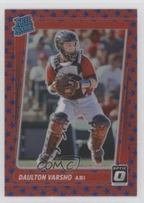 2021 Panini Donruss Optic Rated Rookie Liberty Prizm 6/45 Daulton Varsho #46 ca0