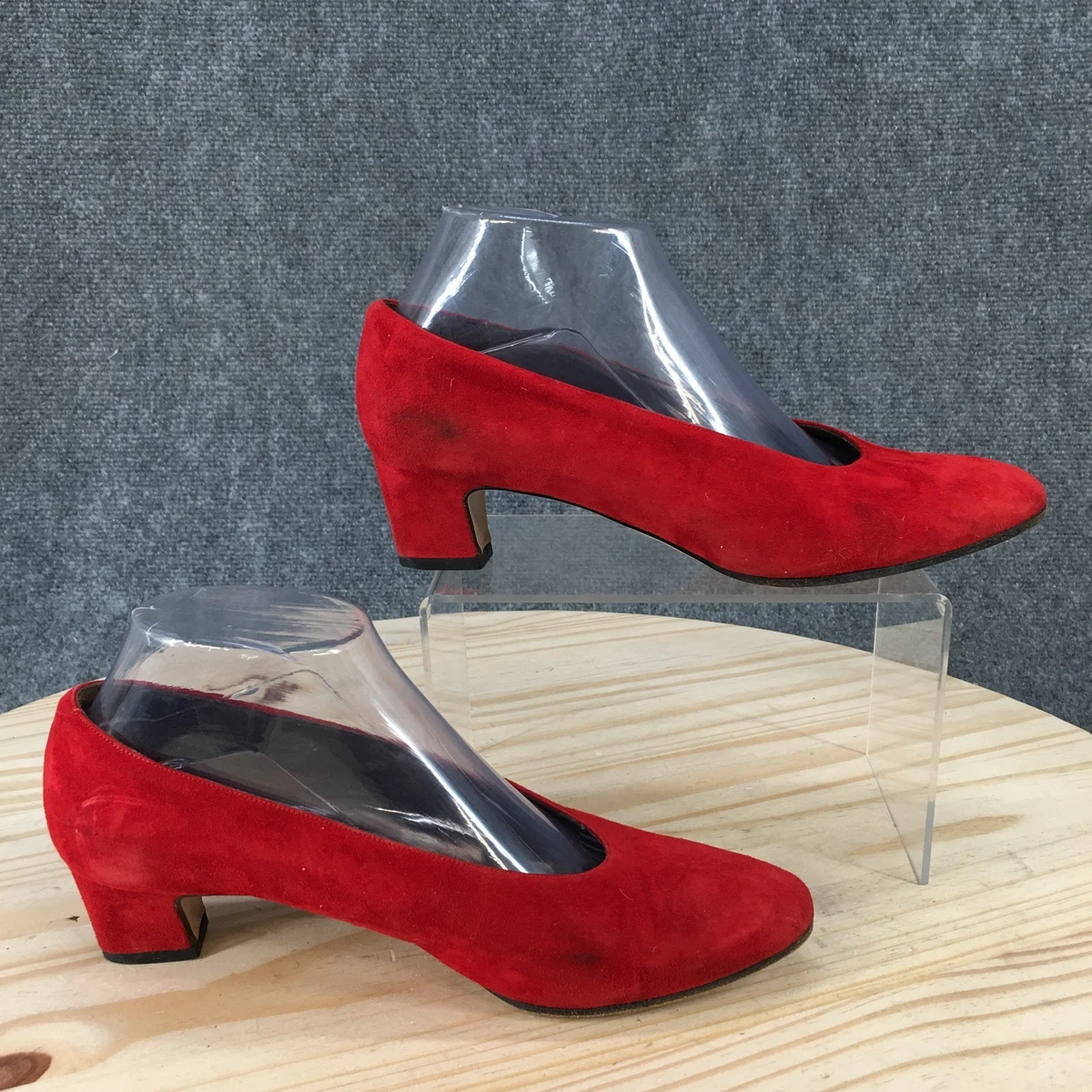 Escarpins Talbots Vintage - Taille 9 US, Marine, Cuir, Bon état