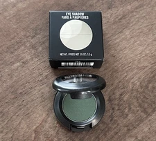 MAC Humid Frost Eye Shadow Authentic Full Size New in Box Green Eyeshadow Single