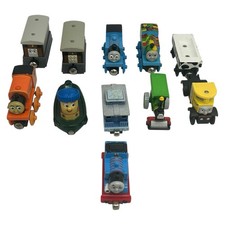 Thomas The Tank Engine  Friends Mixed Train Lot of 11 Pieces Wood  Plastic