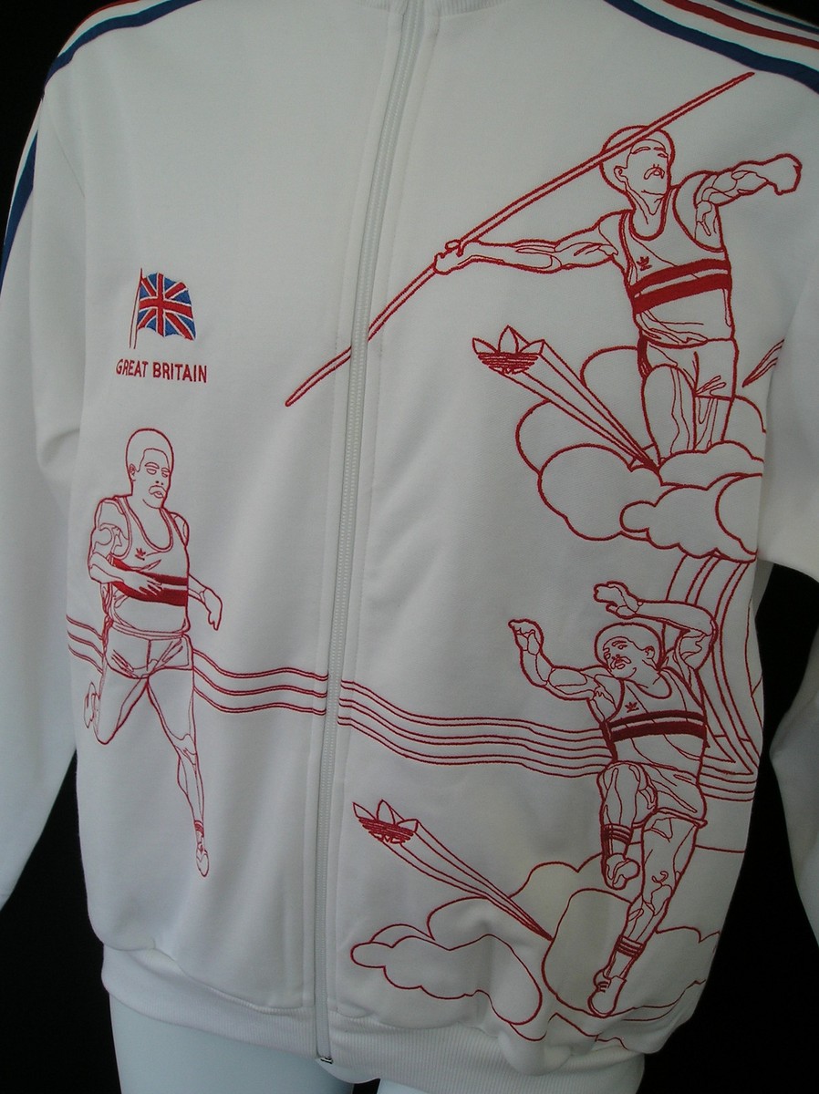 adidas Great Britain トライアスロンウェア Adidas GREAT BRITAIN DALEY THOMPSON OLYMPICS Track top Sweat