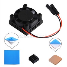 GeeekPi Squared Fan Single Cooling Fan with Heatsink For Raspberry Pi 3/2B/3B