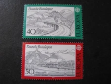 Germany Stamp Europa Set Scott # 1248-1249 Never Hinged Unused