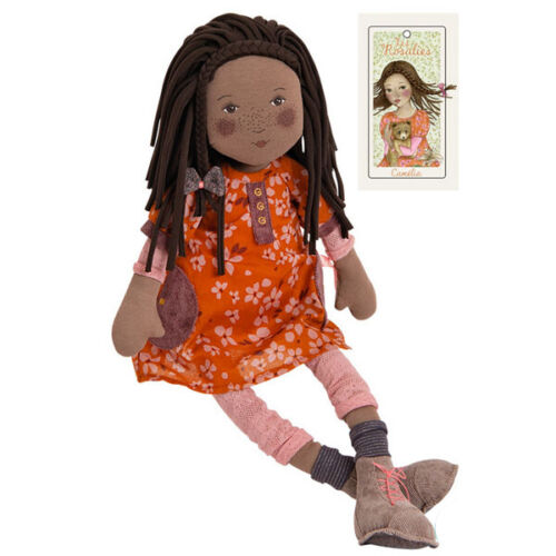Camelia Rag Doll from The Les Rosalies Collection by Moulin Roty