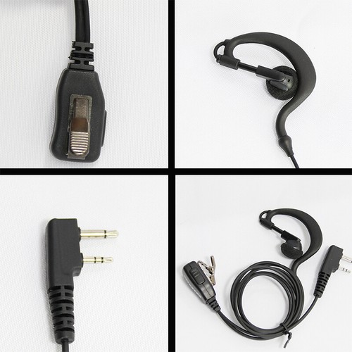 5× Earhook Earloop Słuchawki do radia IC-F3021 V8 V80E V82 V85 F4001 F4021 - Zdjęcie 4 z 4