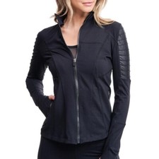 La Society Fitted Jacket Black Xs