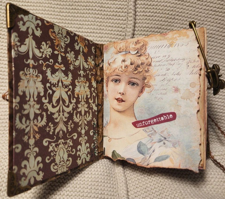 Vintage Valentine Proposal Junk Journal - Limited Edition - Image 3 of 4