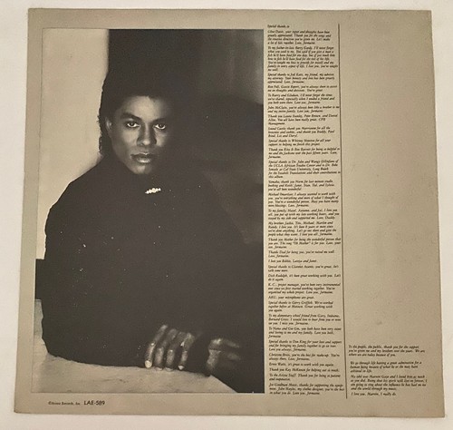 JERMAINE JACKSON - JERMAINE JACKSON - 1984 MEXICAN LP + INNER SLEEVE, SOUL - Picture 3 of 6