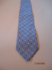 Jos A Bank Blue Silk Neck Tie