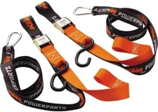 Premium KTM Tie Down Set, U6910047, (2 Pack) Features Built-in Soft Tie Loops, C