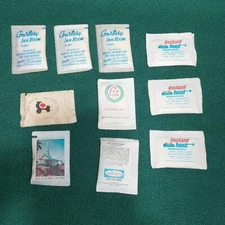 Vintage Sugar 10 Packets Travel Restaurants Hotels Casino Original Sealed Unopen