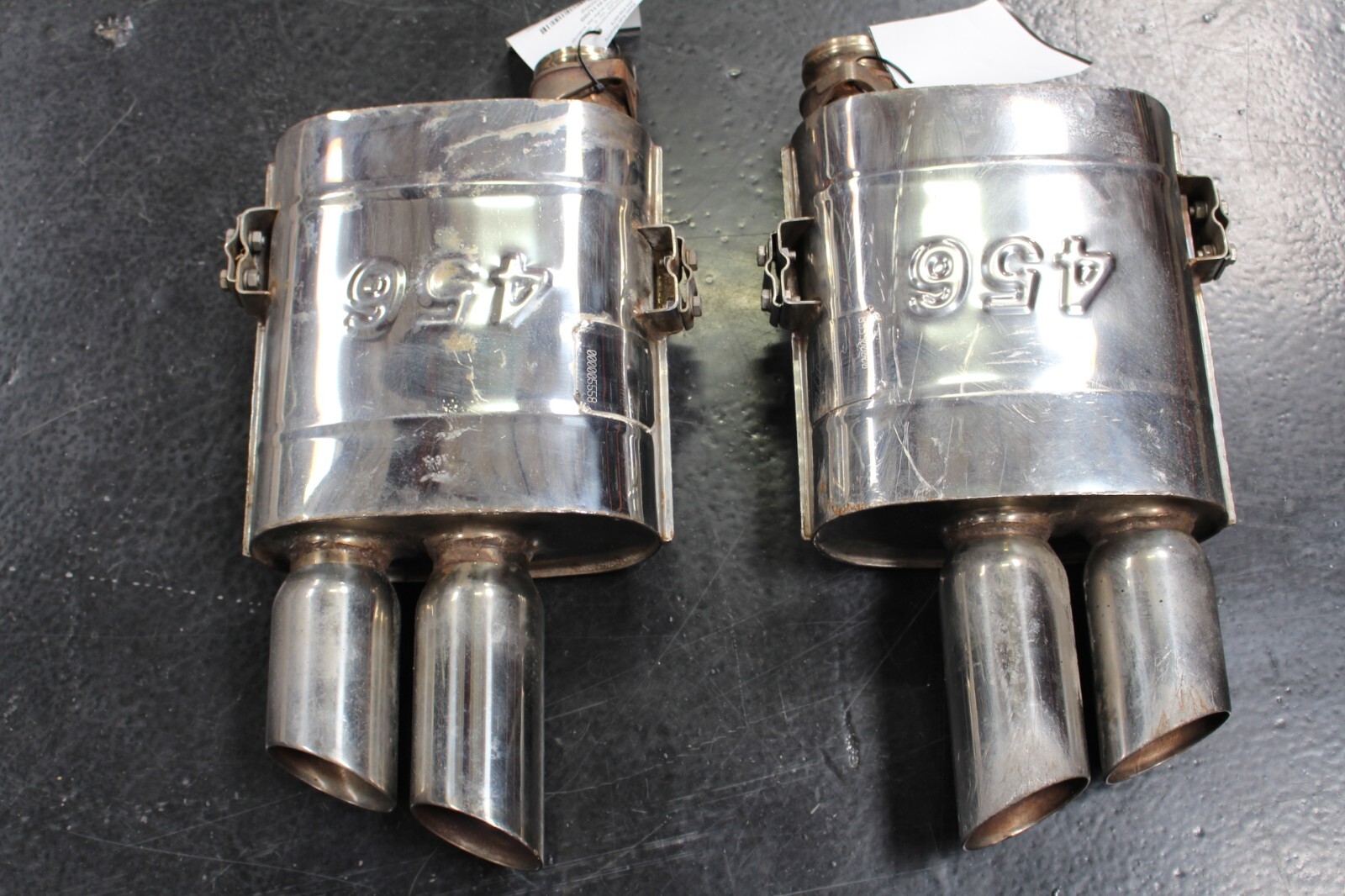 Ferrari 456 M, Tubi Muffler Set, Scratches, Used