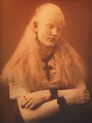 VINTAGE - NEGATIVE - ALBINO -  CIRCUS SHOW - HORROR - FREAK #4