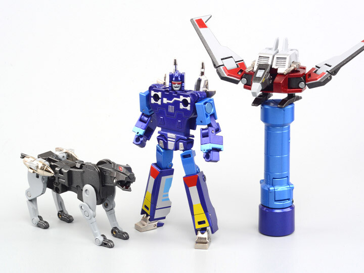 New Cassette Set of 3 Robot Paradise RP-01B Ravage, Rumble