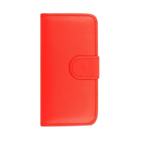 Nokia 6 Book Pouch Cover Case Wallet Leather Phone Black Pink Blue Purple Red - Picture 14 of 14