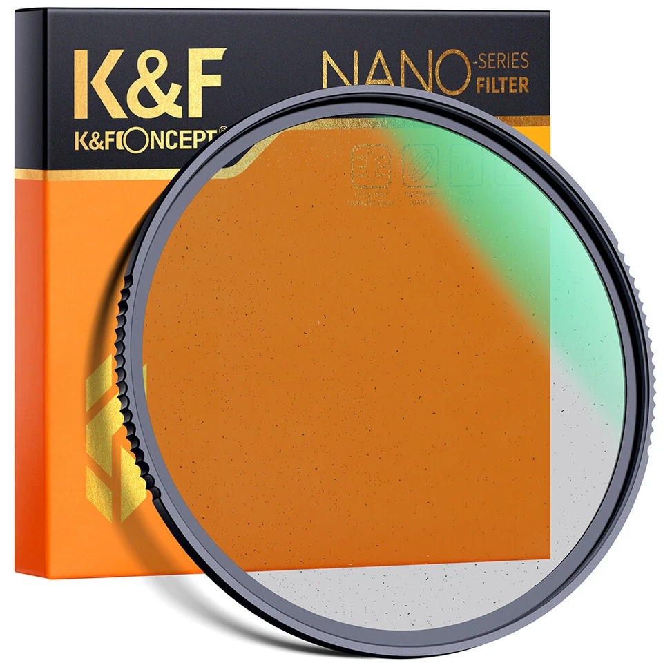 K&F Concept Diffusion Filter Multi Black Pro Mist 1/4 49 52 55 62 67 72 77 82mm - Image 2 of 4