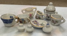 Miniature tea set lot miscellaneous pieces Replacement Pieces B10
